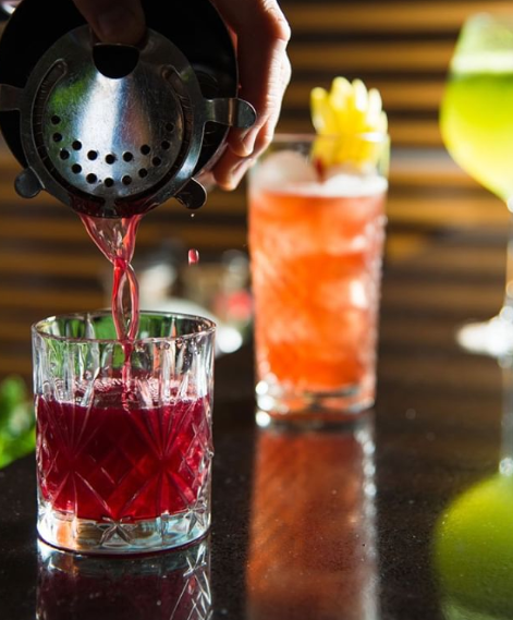 The Door's Des cocktails chics et colorés