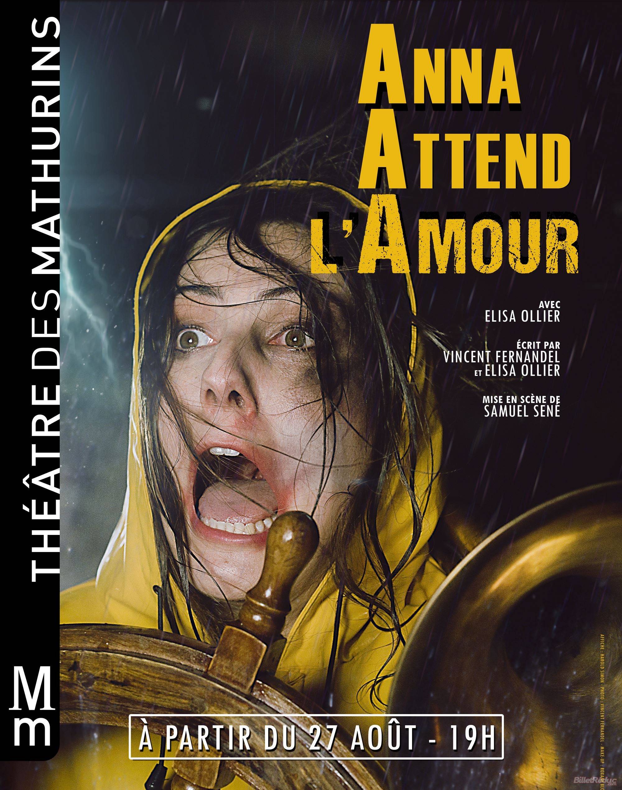 Théâtre des Mathurins - petite salle Anna attend l'amour