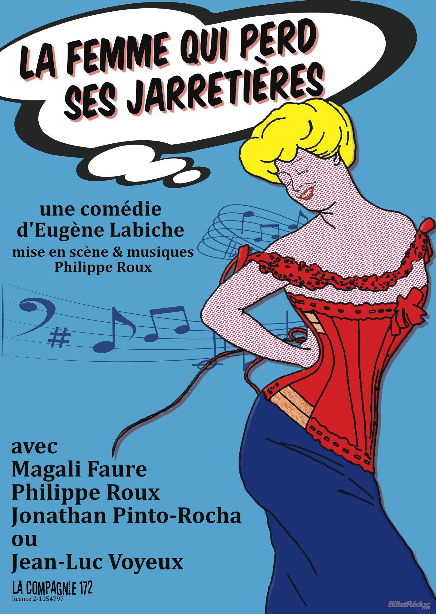 Alambic Comédie La Femme qui perd ses jarretières