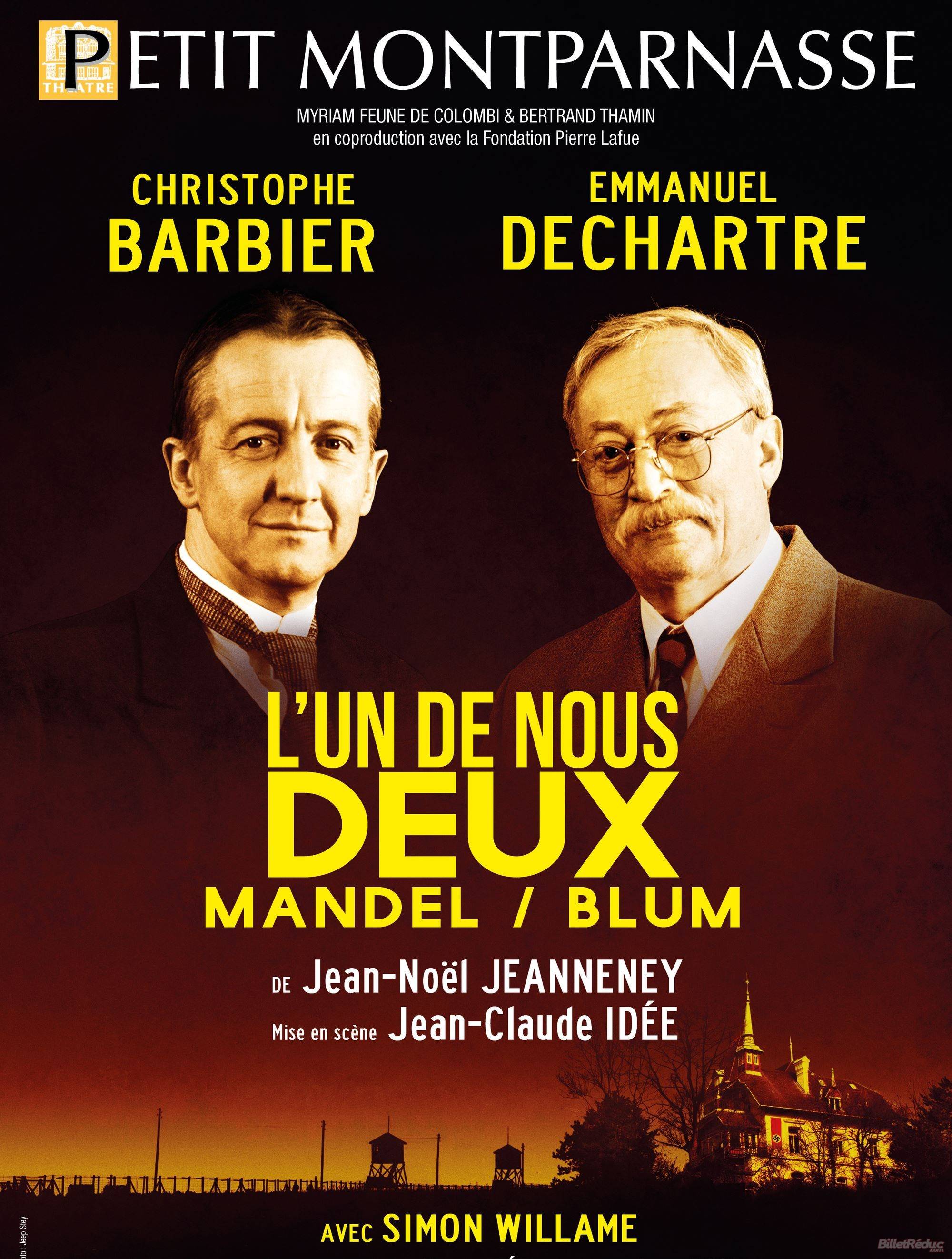 Théâtre du Petit Montparnasse L'un de nous deux